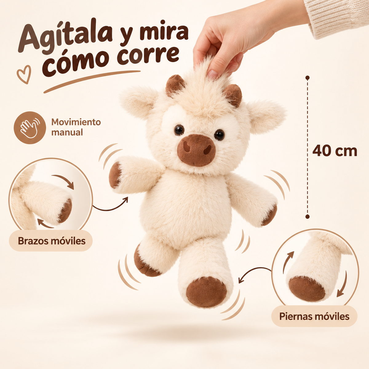 Cómo mover PUMMI para crear su efecto de carrera